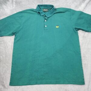 VINTAGE Masters Collection Polo Shirt Mens XL Green Augusta National Golf‎ 90s